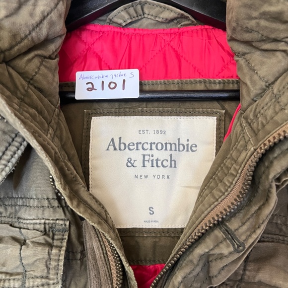 Abercrombie Fitch M65 Military Army Field Jacket - Men's Size S - Green - Picture 4 of 14